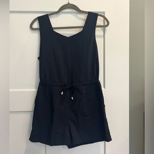 Navy Blue Romper